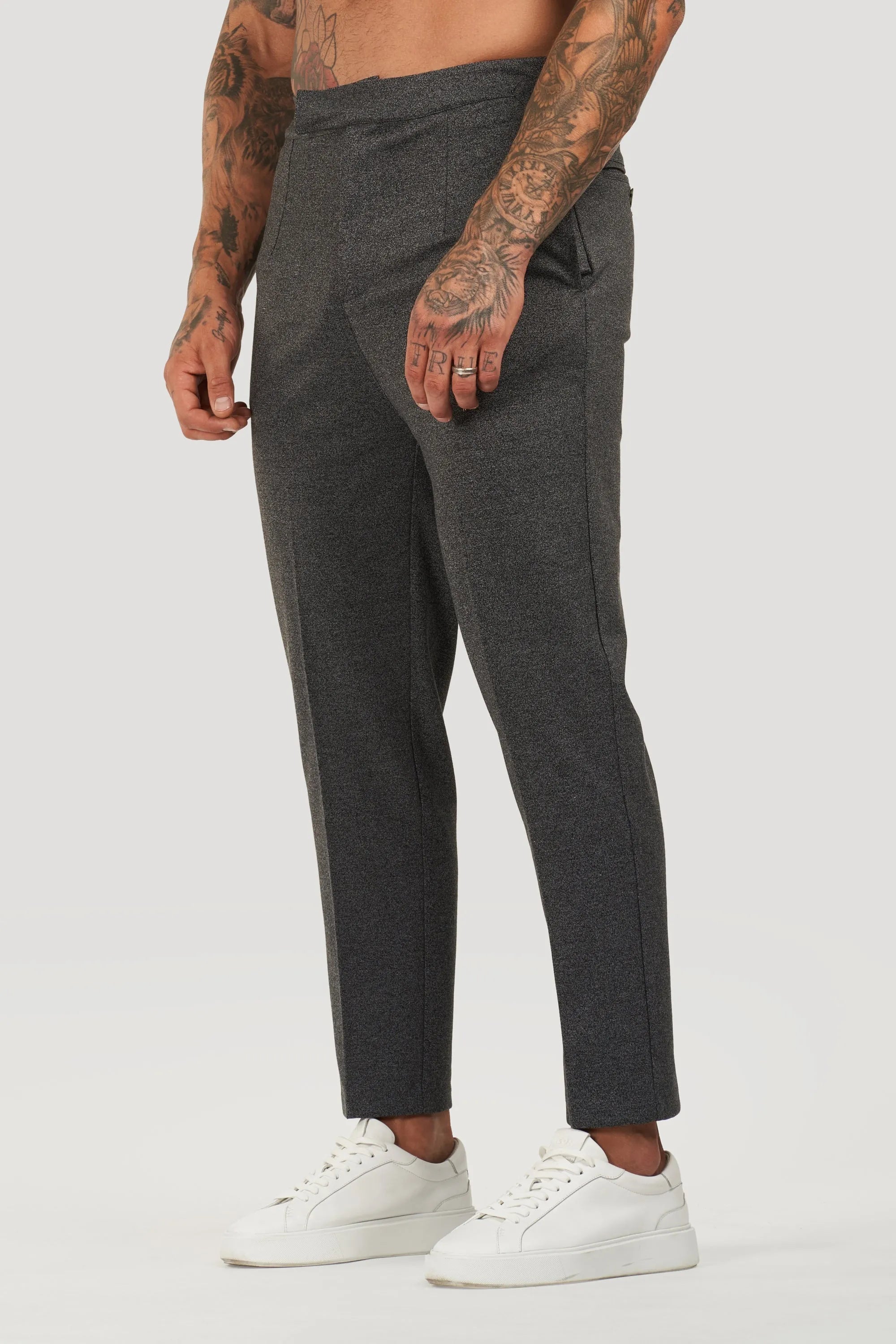 LE PANTALON ALESSIO - GRIS FONCÉ